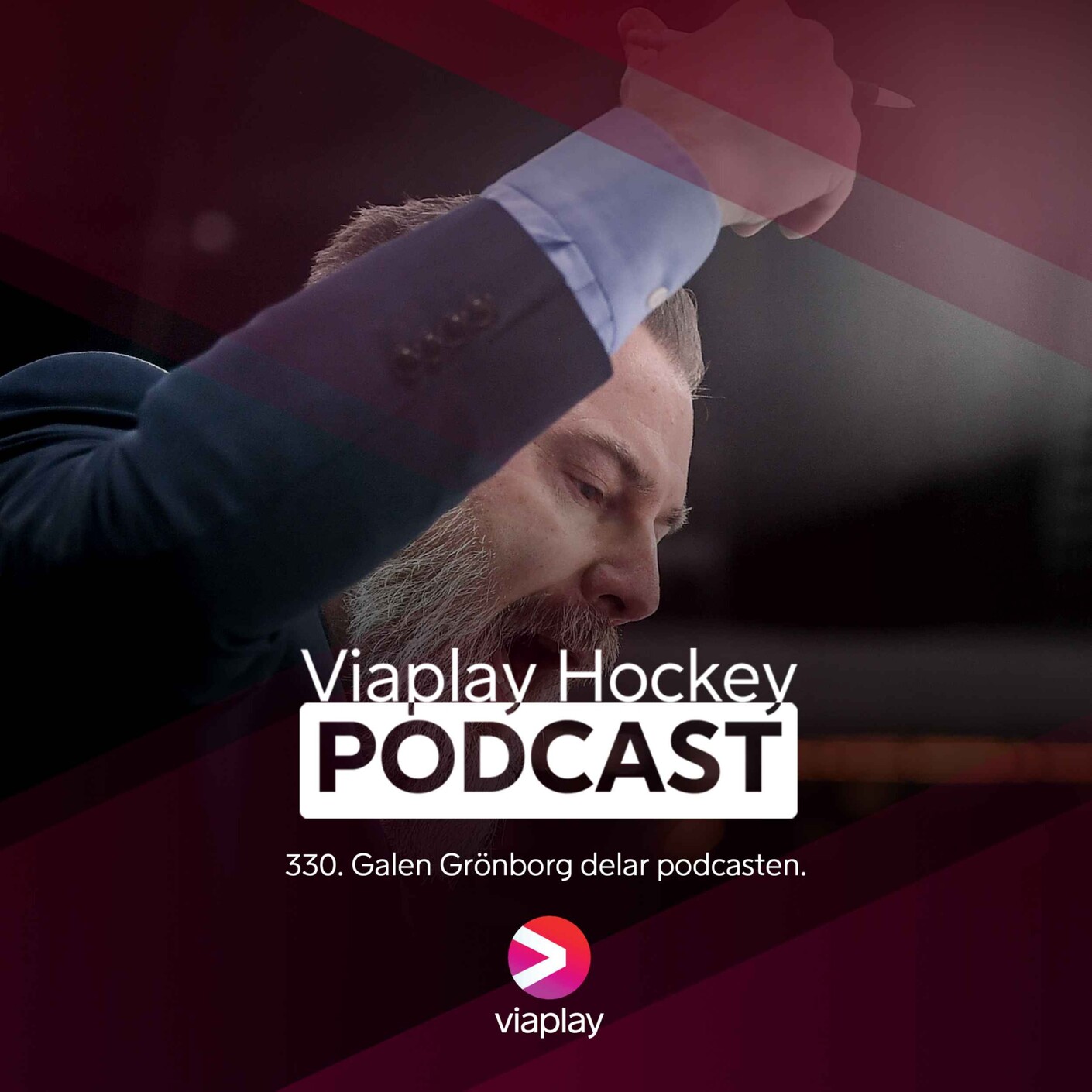 330. 330. Viaplay Hockey Podcast – Galen Grönborg delar podcasten.