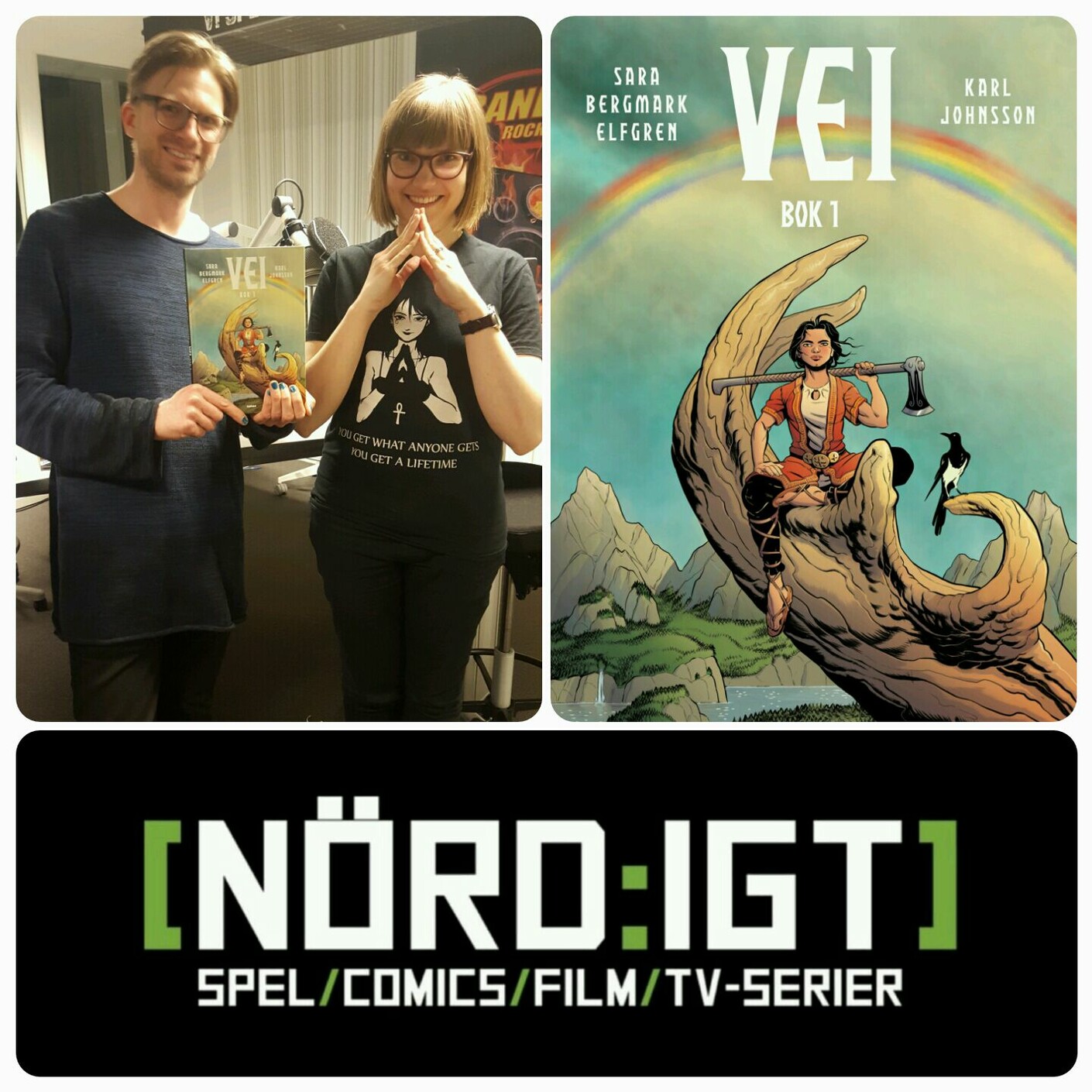 181. Den om Vei, med Sara Bergmark Elfgren och Karl Johnsson episode artwork