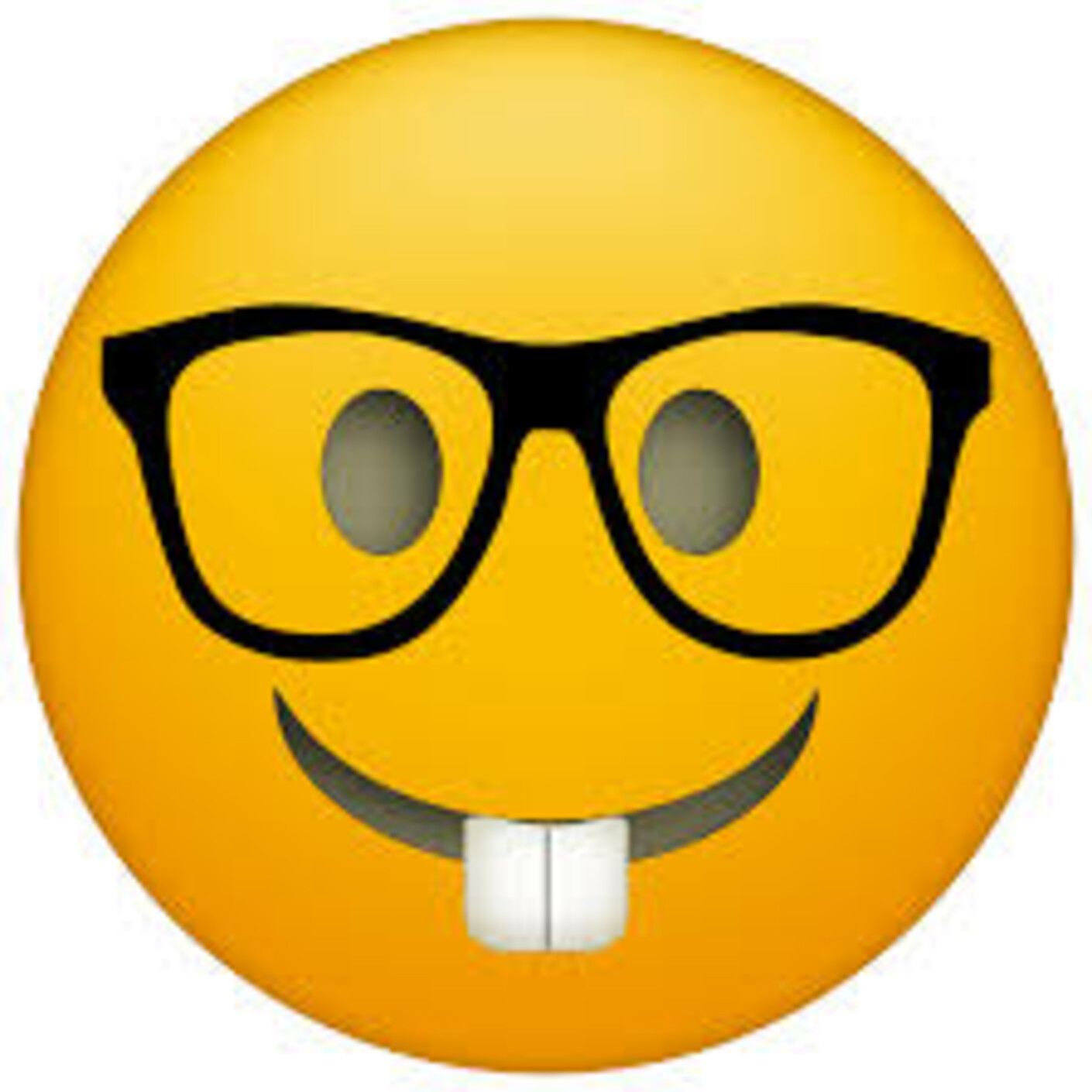 Nörd och Bajskorvsemoji