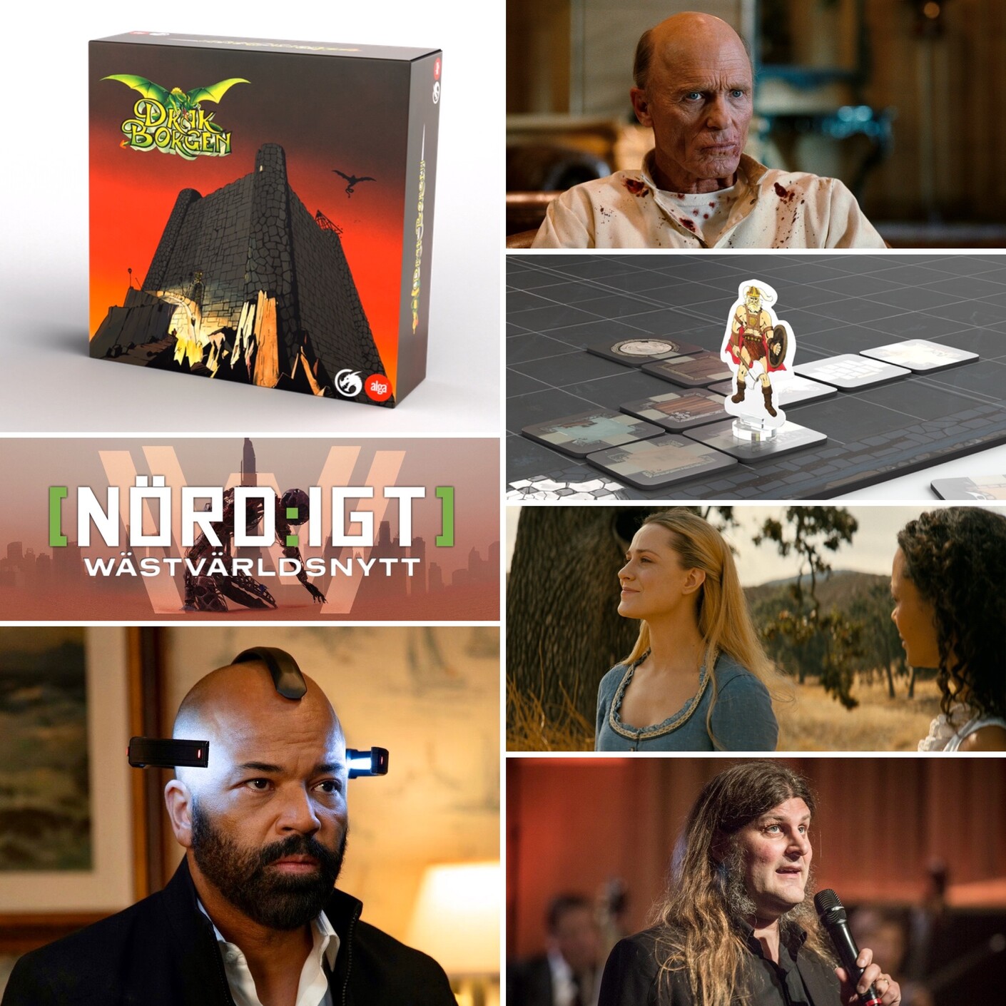 295. Den med Orvar Säfström och hans Drakborgen-kickstarter samt Westvärldsnytt S03E08: Crisis Theory episode artwork