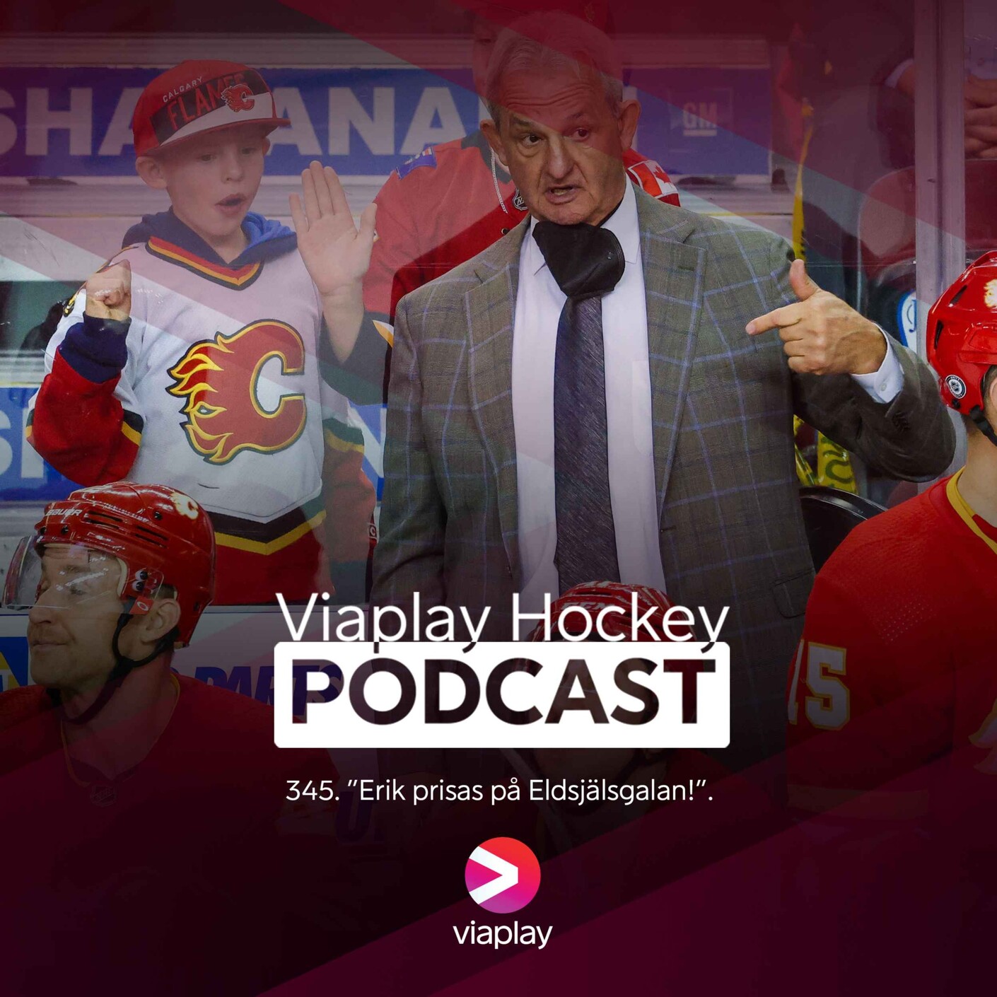345. 345. Viaplay Hockey Podcast – ”Erik prisas på Eldsjälsgalan!”.