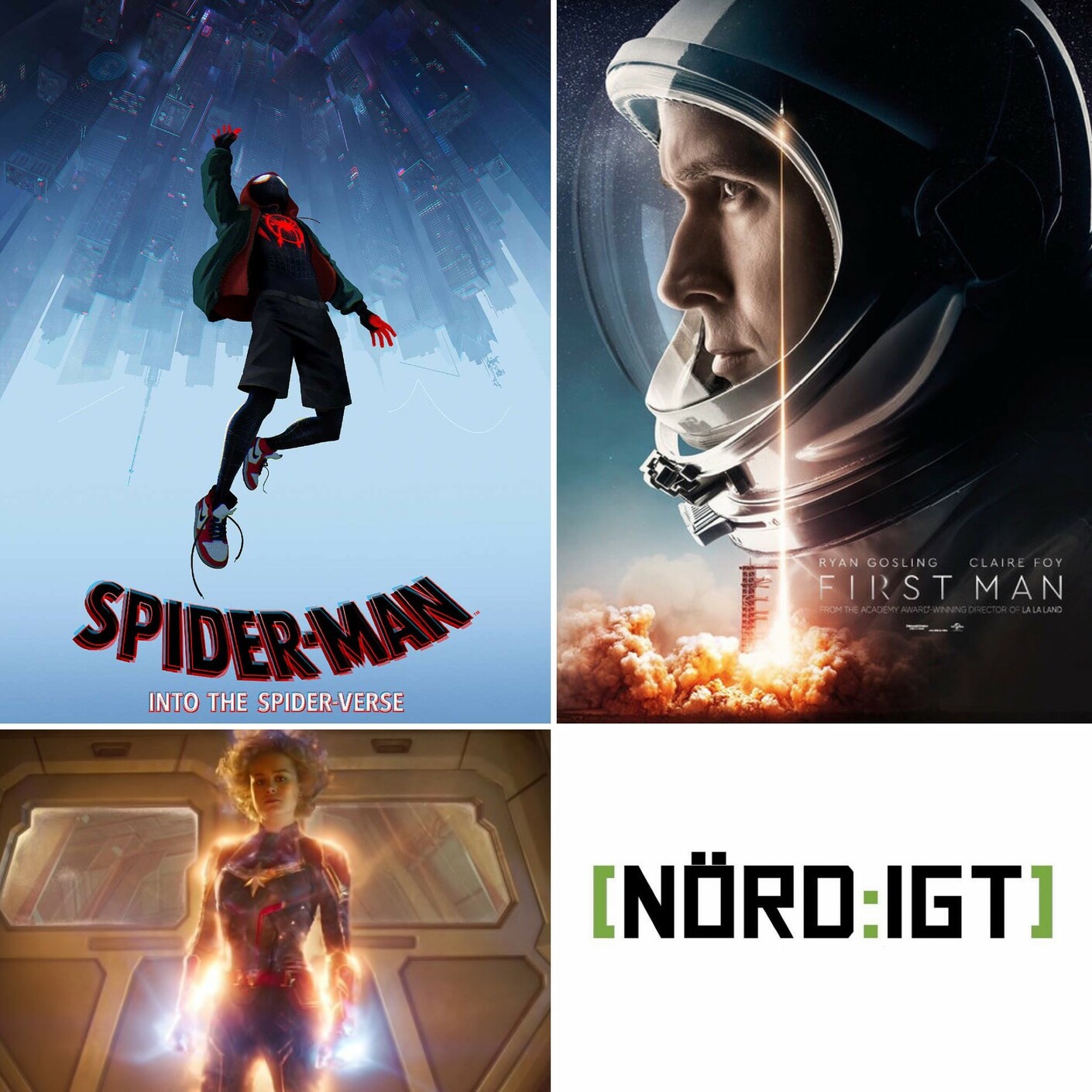 237. Den om Spider-Man: Into the Spider-Verse, First Man och nya Captain Marvel-trailern episode artwork