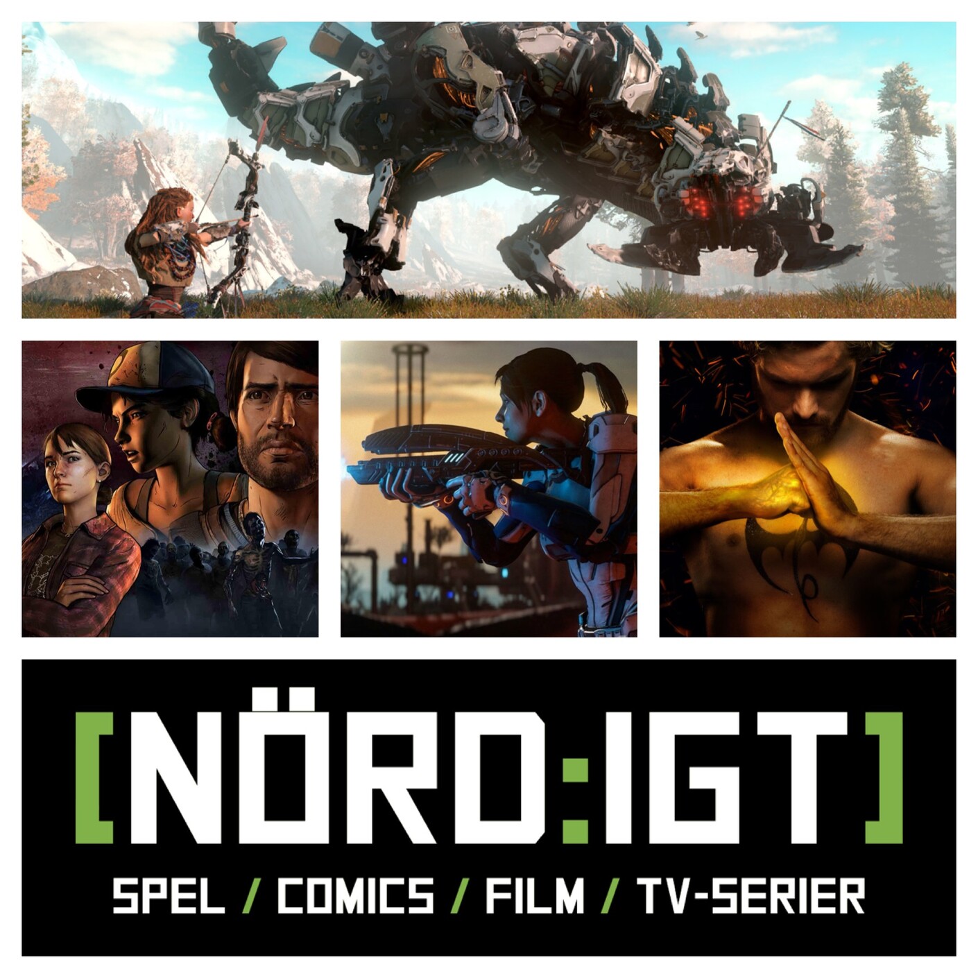 179. Den om ME: Andromeda, Horizon: Zero Dawn, TWD: New Frontier och Iron Fist episode artwork