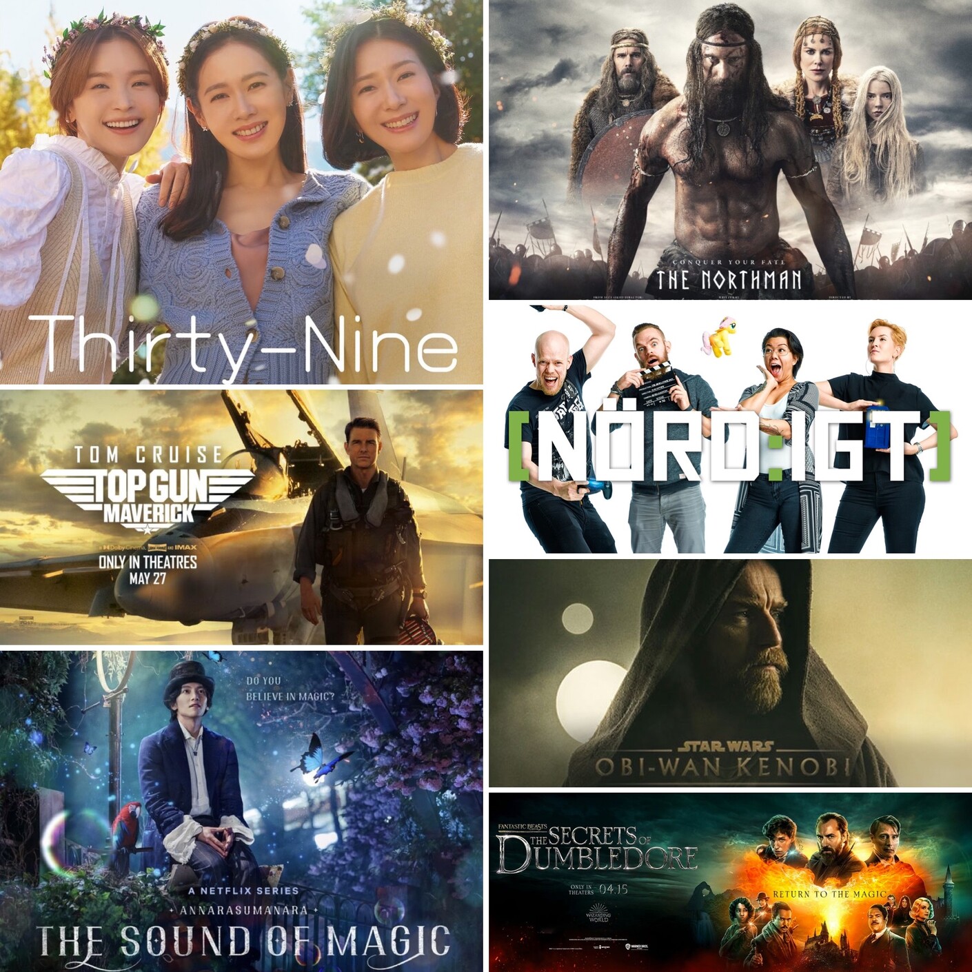 372. Den om Top Gun: Maverick, The Northman, Thirty Nine, The Sound of Magic, Obi-Wan Kenobi och orkesterdiken episode artwork