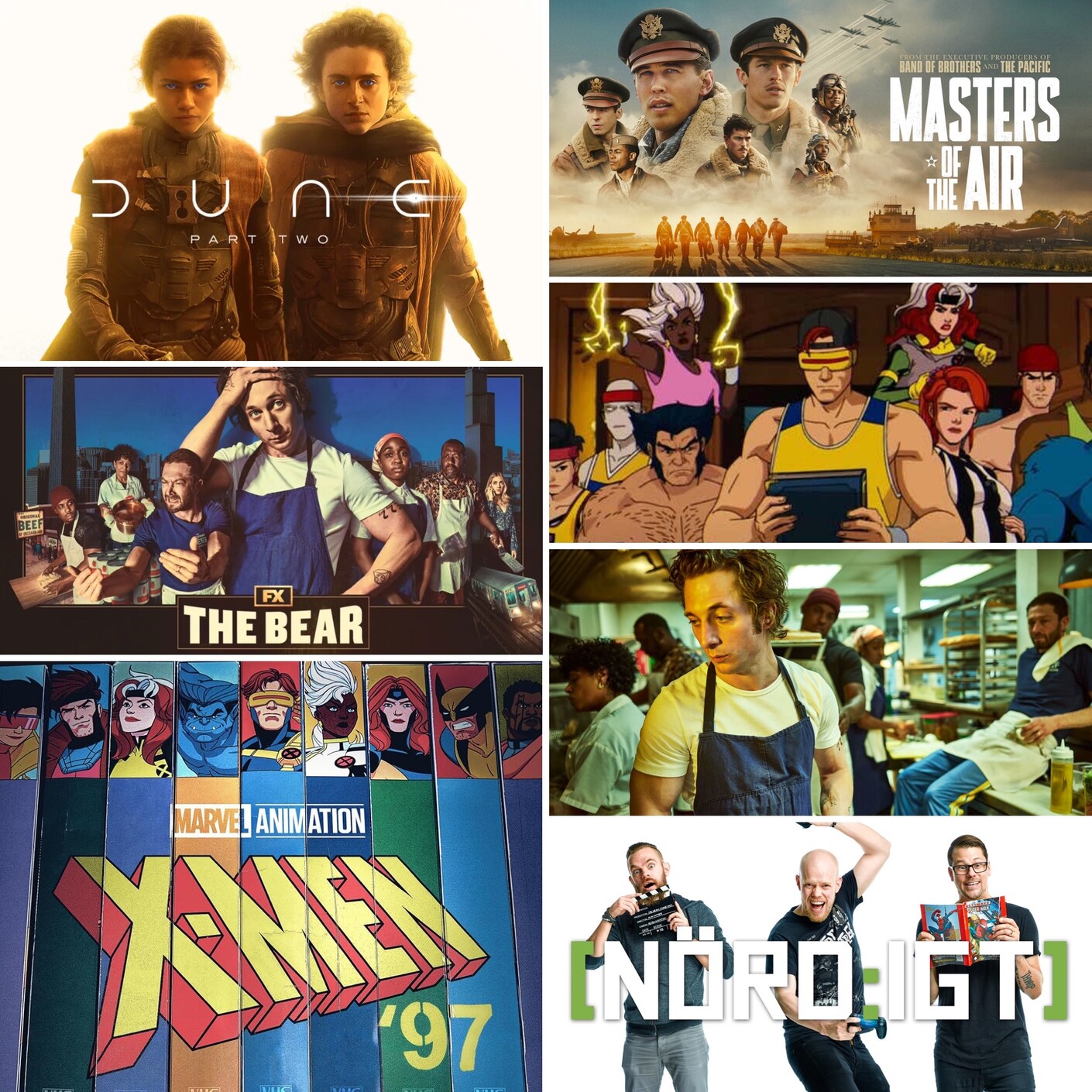 439. Den med X-Men 97, The Bear, Masters of the Air och mer Dune: Part Two episode artwork