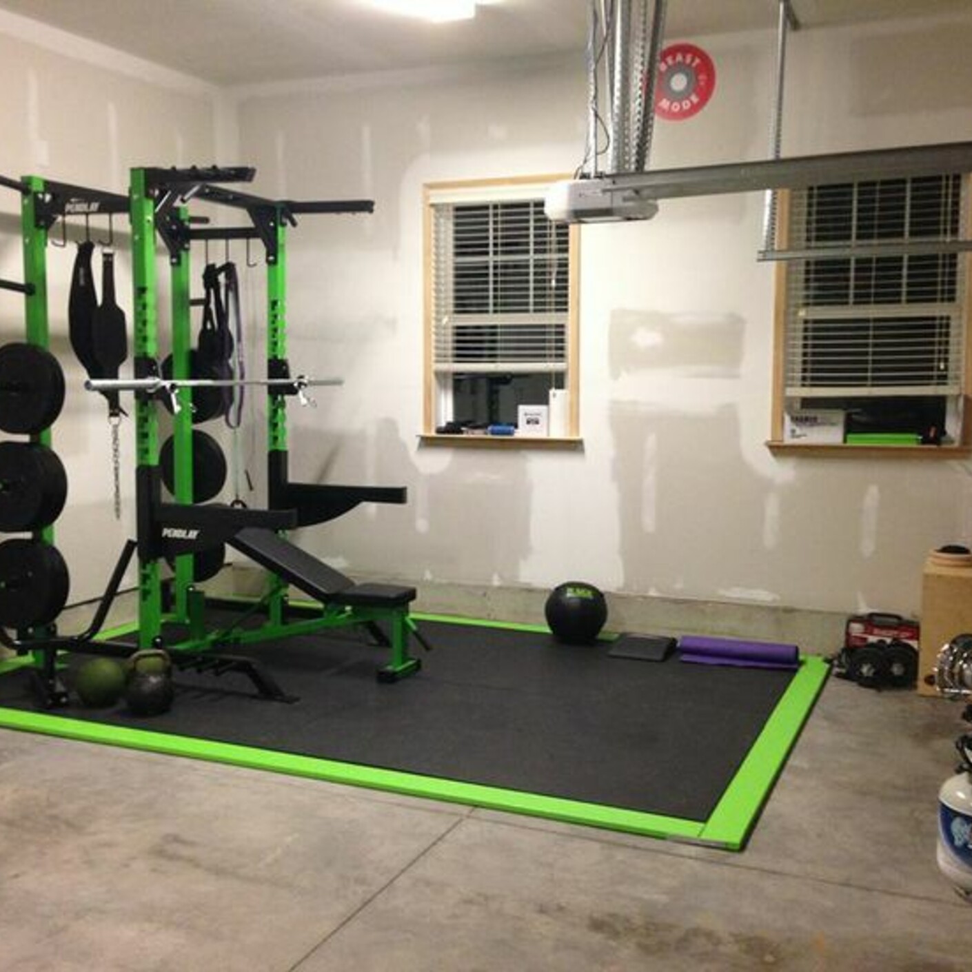 Gym och träd