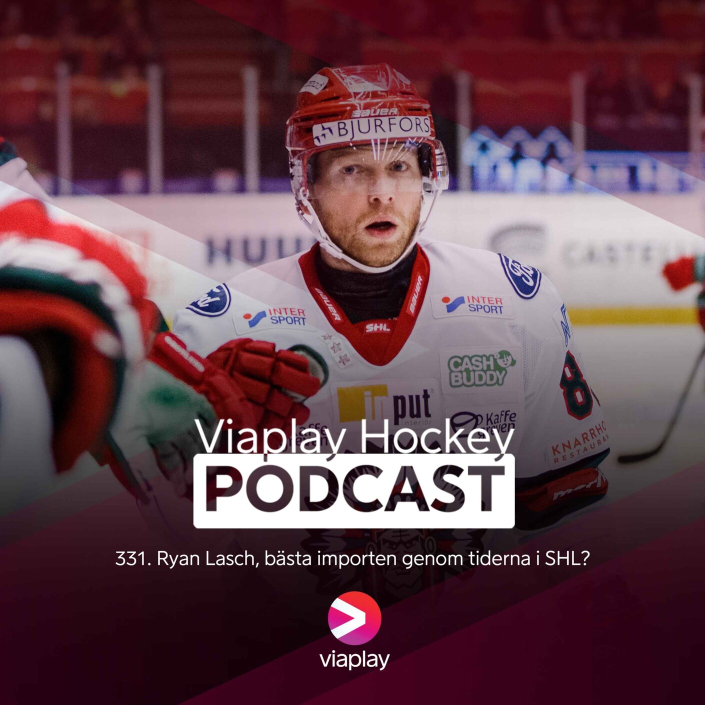 331. 331. Viaplay Hockey Podcast – Ryan Lasch, bästa importen genom tiderna i SHL?