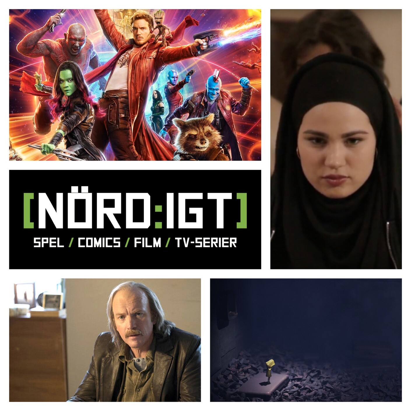 184. Den om GOTG Vol.2, Fargo S03, Skam S04 och Little Nightmares episode artwork
