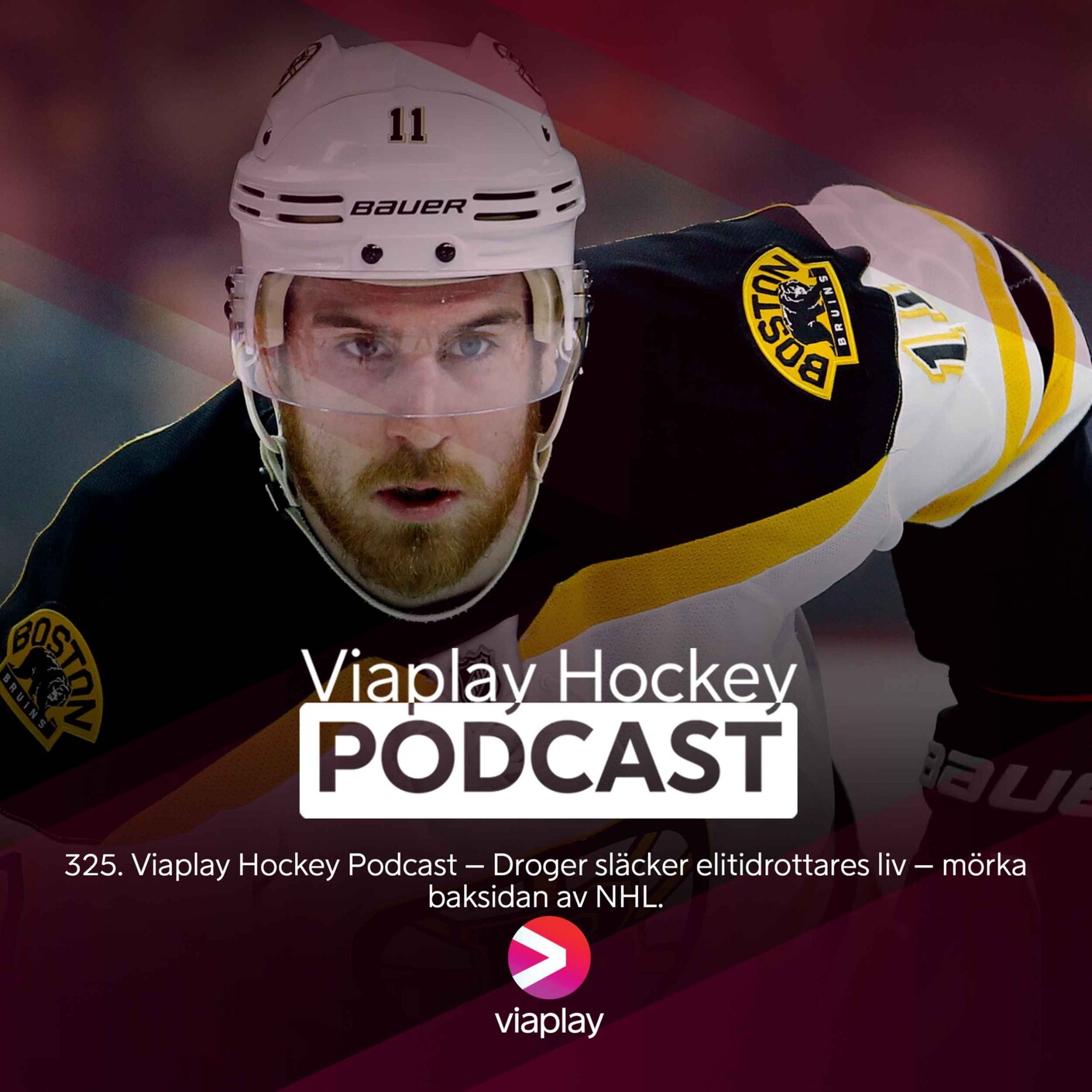 325. 325. Viaplay Hockey Podcast – Droger släcker elitidrottares liv – mörka baksidan av NHL.