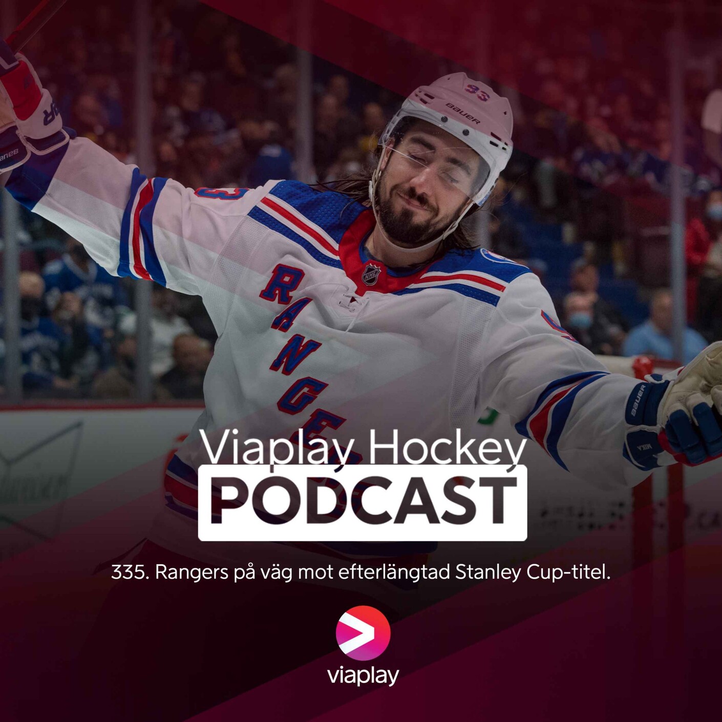 335. 335. Viaplay Hockey Podcast – Rangers på väg mot efterlängtad Stanley Cup-tite