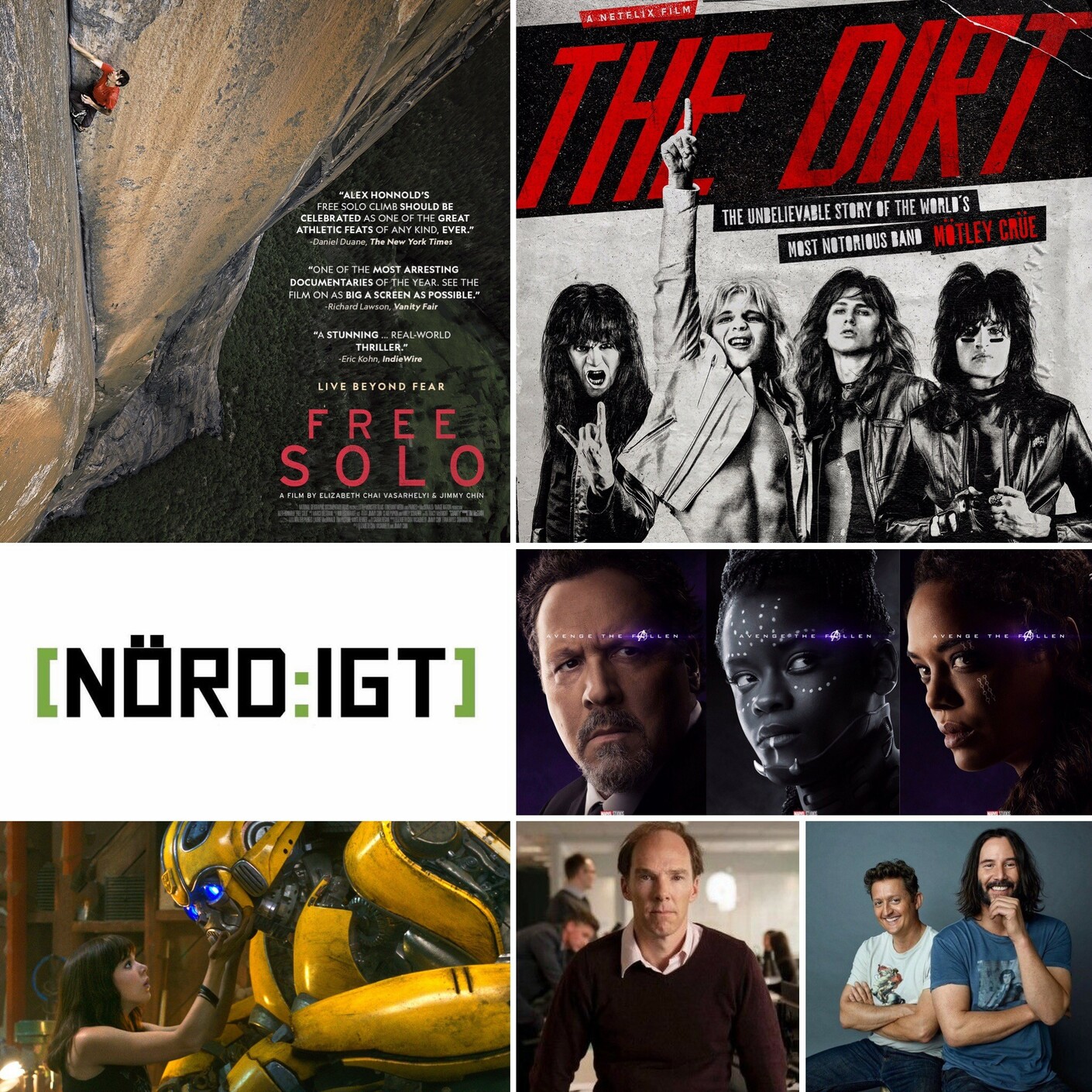 251. Den med The Dirt, Free Solo, Parning, Bumblebee, Black Monday, Brexit: The Uncivil War, Apple TV+ och Bill & Ted 3 episode artwork