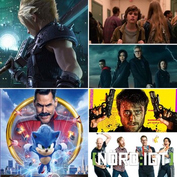 Nördigt - Den med Guns Akimbo, Sonic the Hedgehog-filmen, October Faction, I’m Not OK With This och Final Fantasy VII-remake-demot
