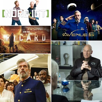Nördigt - Den med Picard, Avenue 5 och en massa nyheter