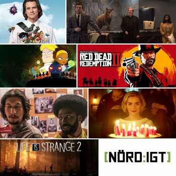 Nördigt - Den med BlacKkKlansman, Bad Times at the El Royale, Final Space, Kidding, Maniac, Chilling Adventures of Sabrina, Life is Strange 2 och Red Dead Redemption 2