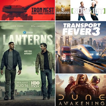 Nördigt - Den med Iron Nest, Transport Fever 3, Wardogs, Dune Awakening samt Lanterns