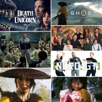 Nördigt - Den med Ghost of Yotei, Death of a Unicorn, Critical Role och en massa spelnyheter
