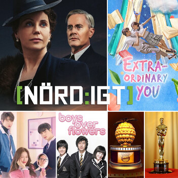 Nördigt - Den om Oscars- och Razzie-nomineringarna 2021, Atlantic Crossing, Borderlandsfilmen, FIFA-kontrovers och koreanskt high school-drama