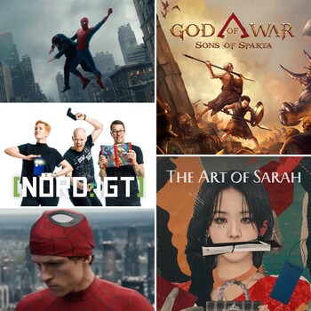 Nördigt - Den om Spider-Man: Brand New Day-trailern, The Art of Sarah och God of War: Sons of Sparta